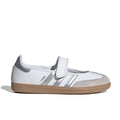 Adidas Samba Jane Shoes Kids  White / Silver  / Gum