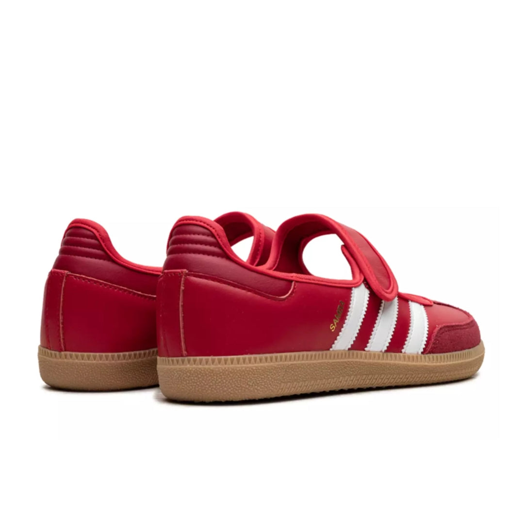 adidas samba jane Scarlet White Gum (Women's)