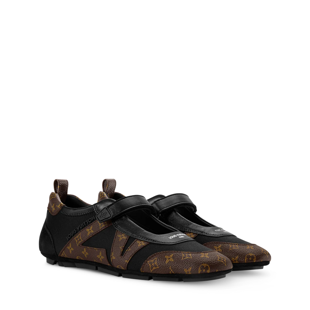 Louis Vuitton LV Sneakerina Mary Jane Black