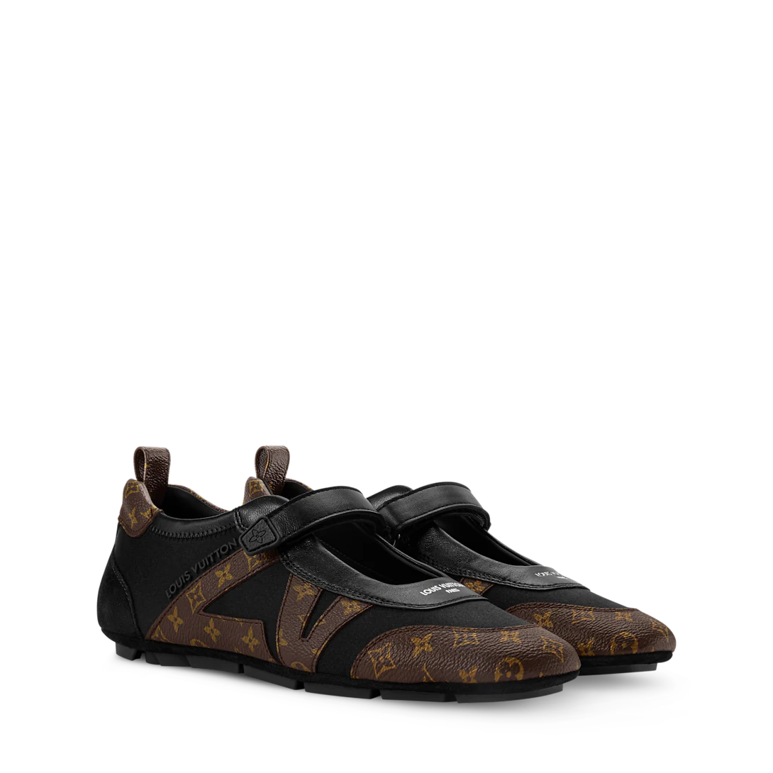 Louis Vuitton LV Sneakerina Mary Jane Black