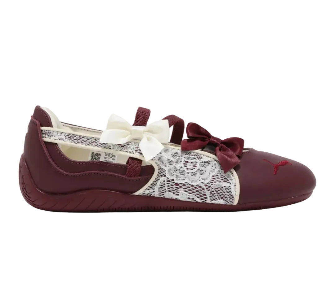 Puma Speedcat Ballet Lace Ribbon Maroon