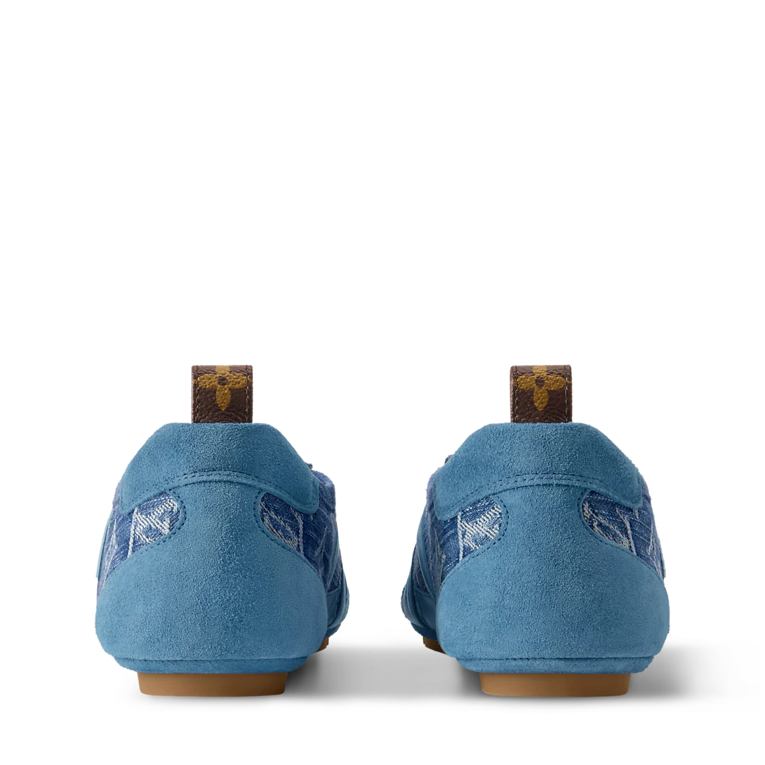 LV Sneakerina Shoes Bleu Denim