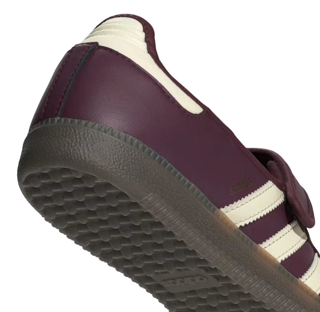 Adidas samba mary jane Maroon / Cream White