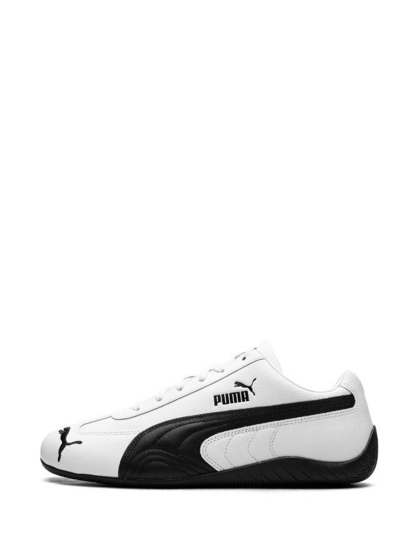 Puma Speedcat Leather Sneakers Black and white