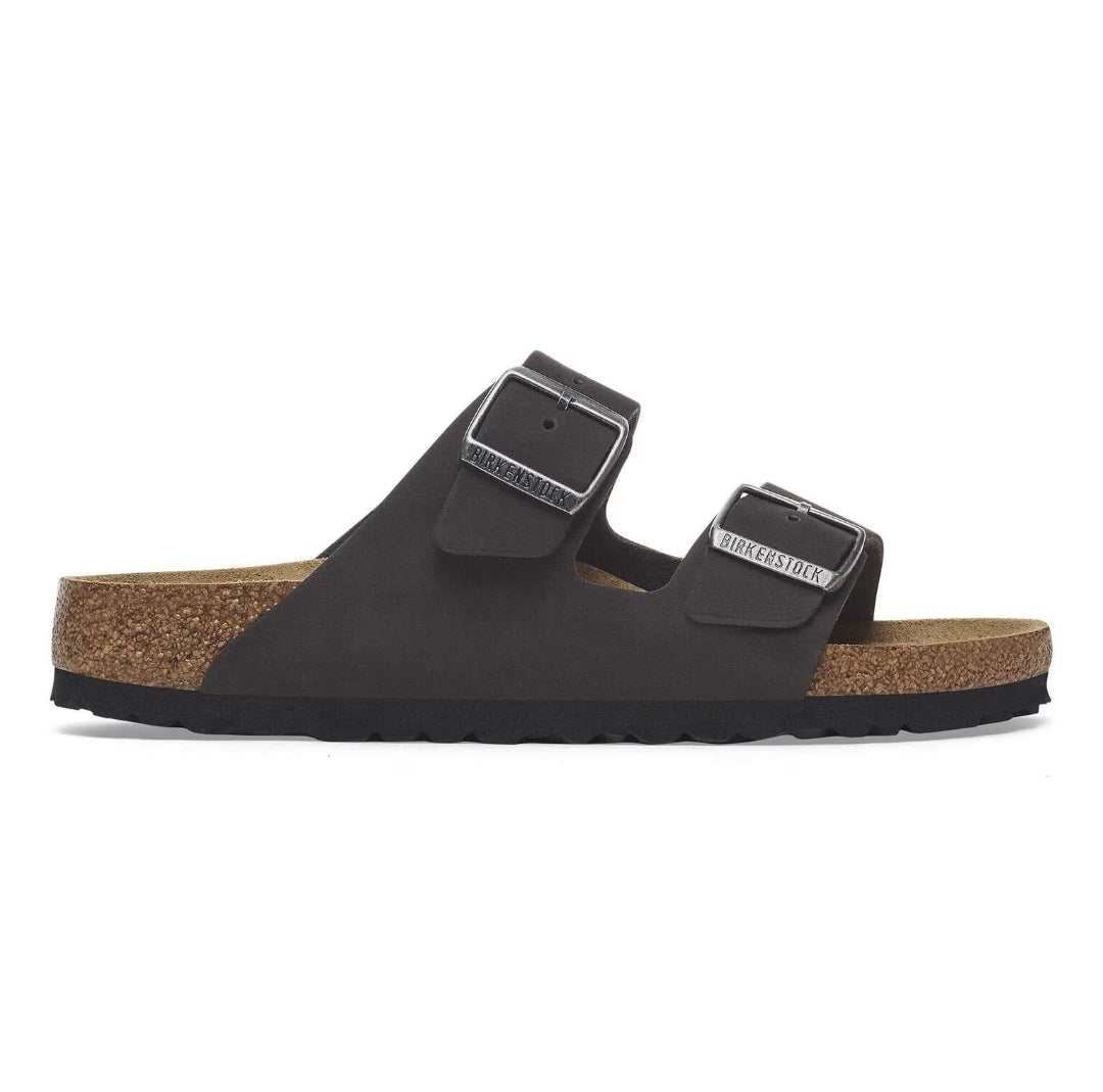 Birkenstock Arizona soft sole Nubuck leather Brown