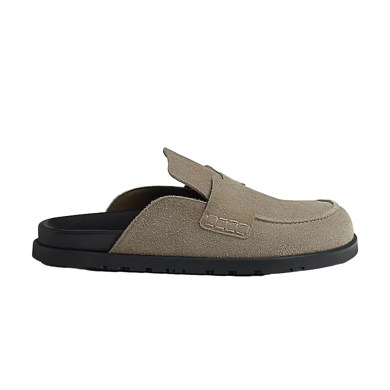 Hermes Go mule étoupe