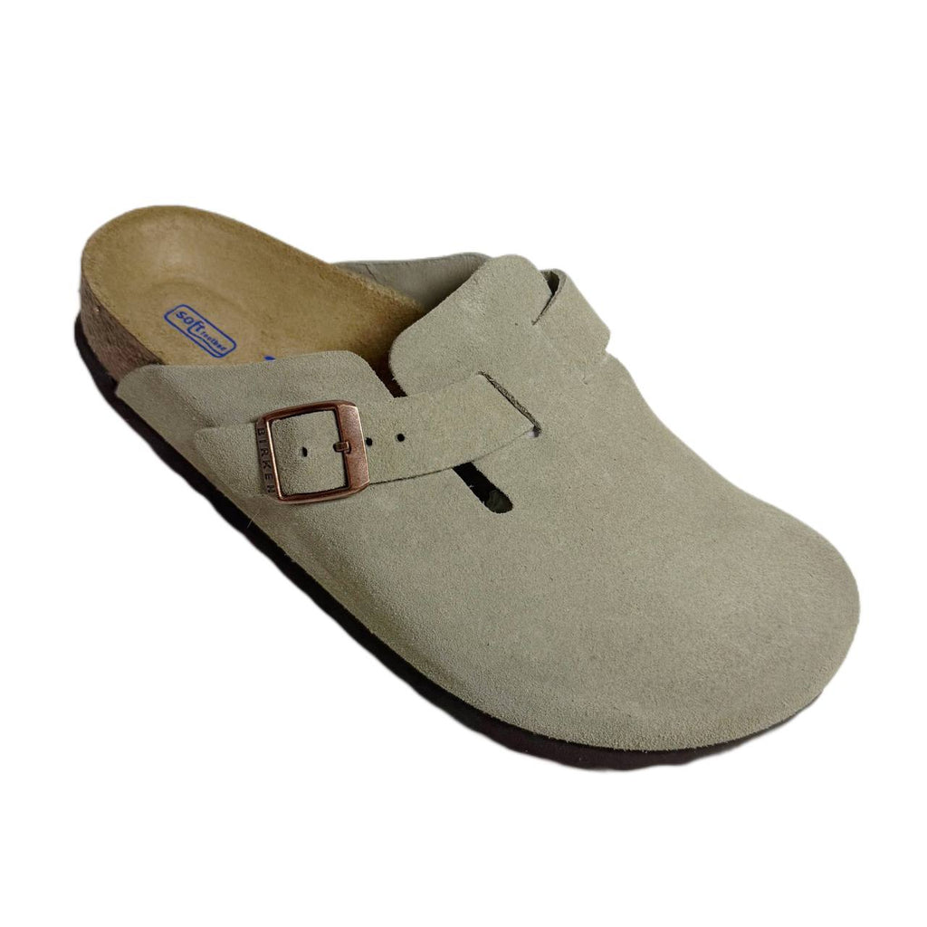 Birkenstock Boston Suede  Khaki