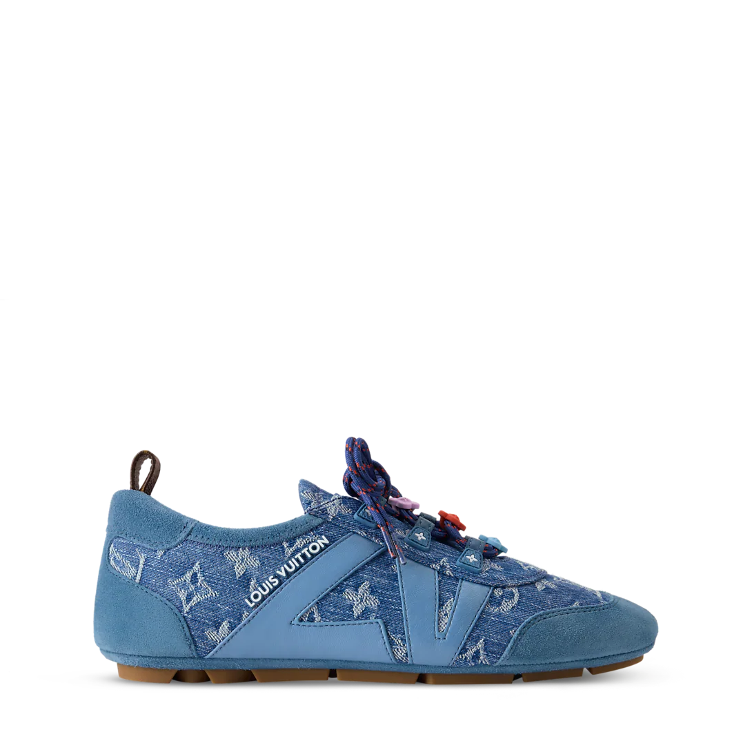 LV Sneakerina Shoes Bleu Denim
