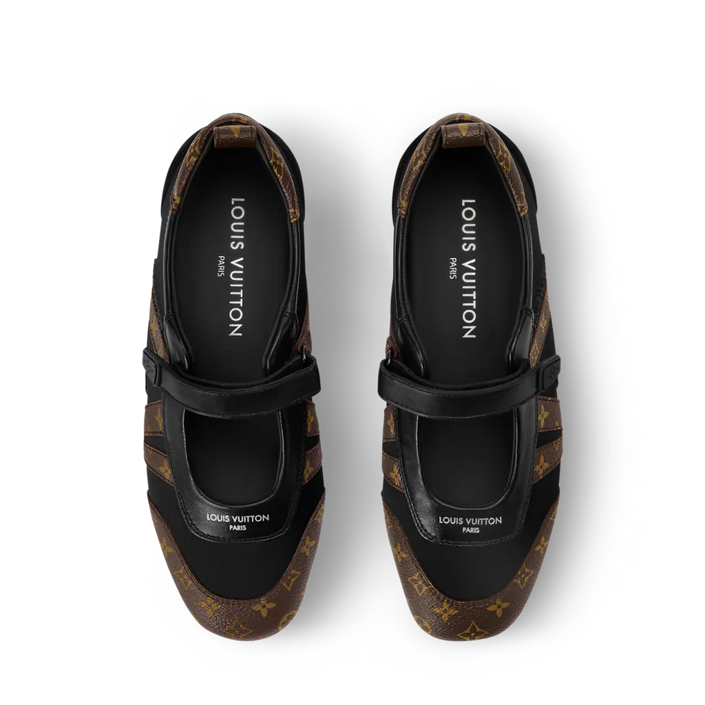 Louis Vuitton LV Sneakerina Mary Jane Black