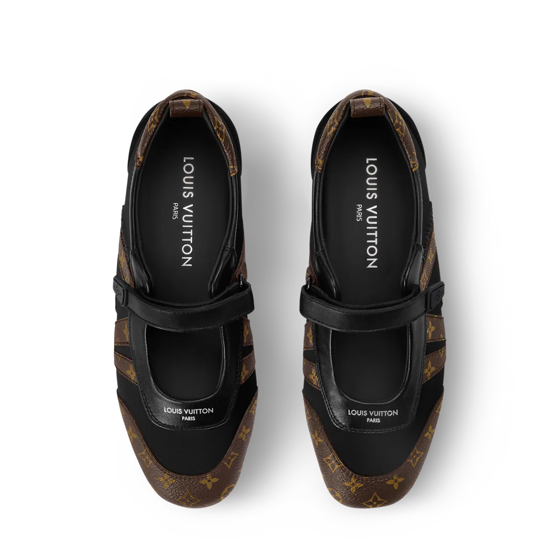 Louis Vuitton LV Sneakerina Mary Jane Black