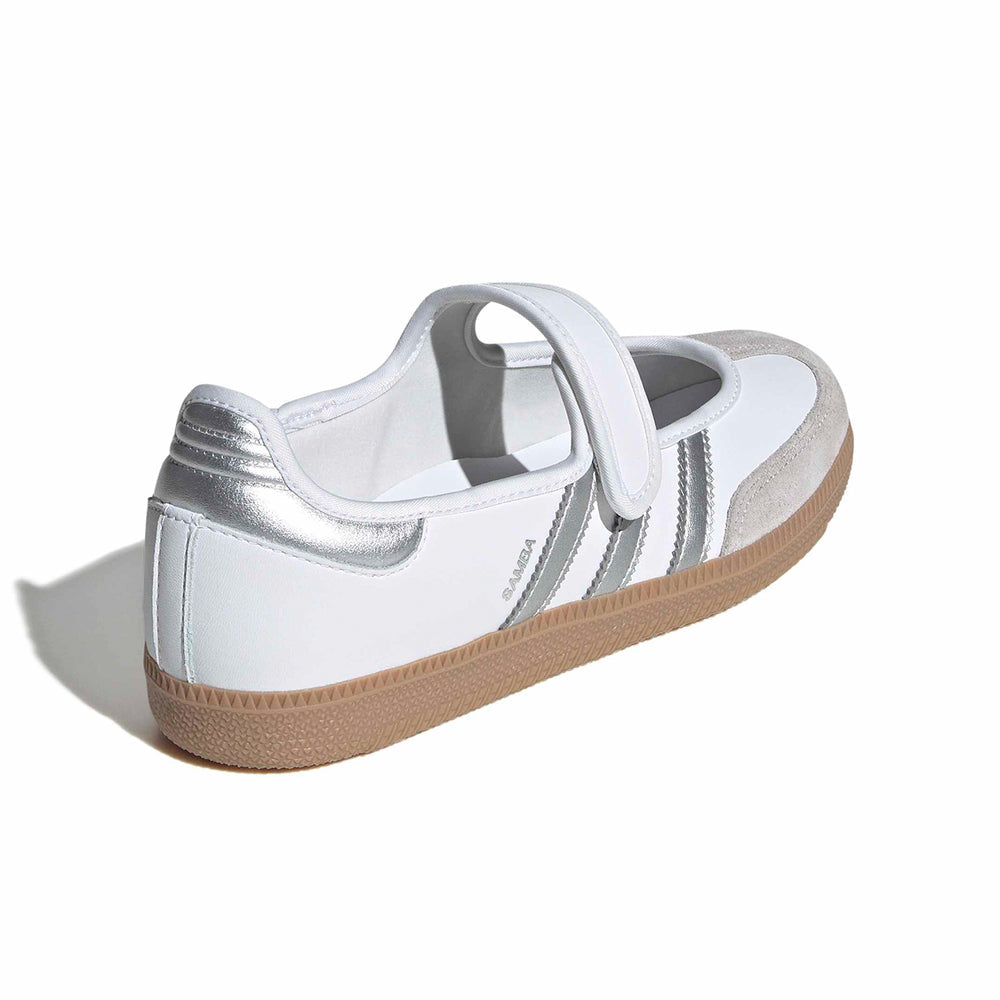 Adidas Samba Jane White Sliver Metallic