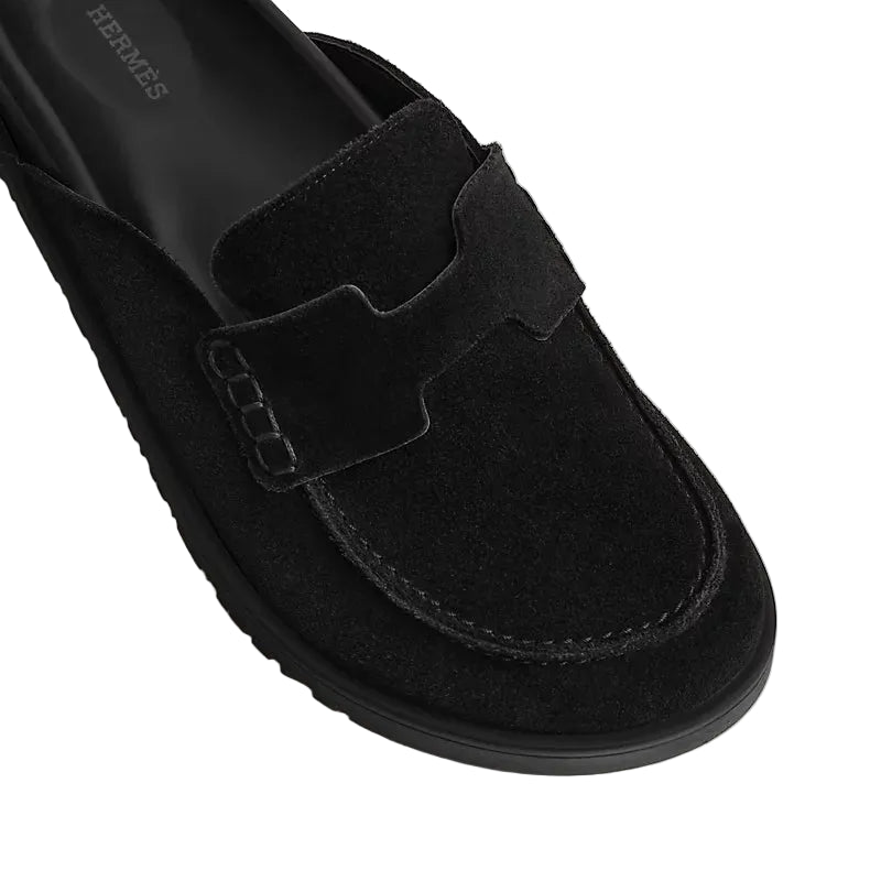 Hermes Go mule noir