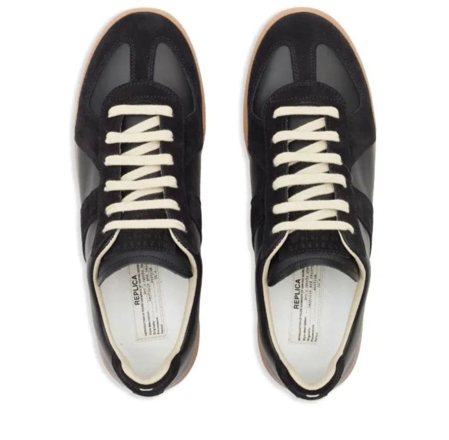 Maison Margiela - Replica leather and suede sneakers