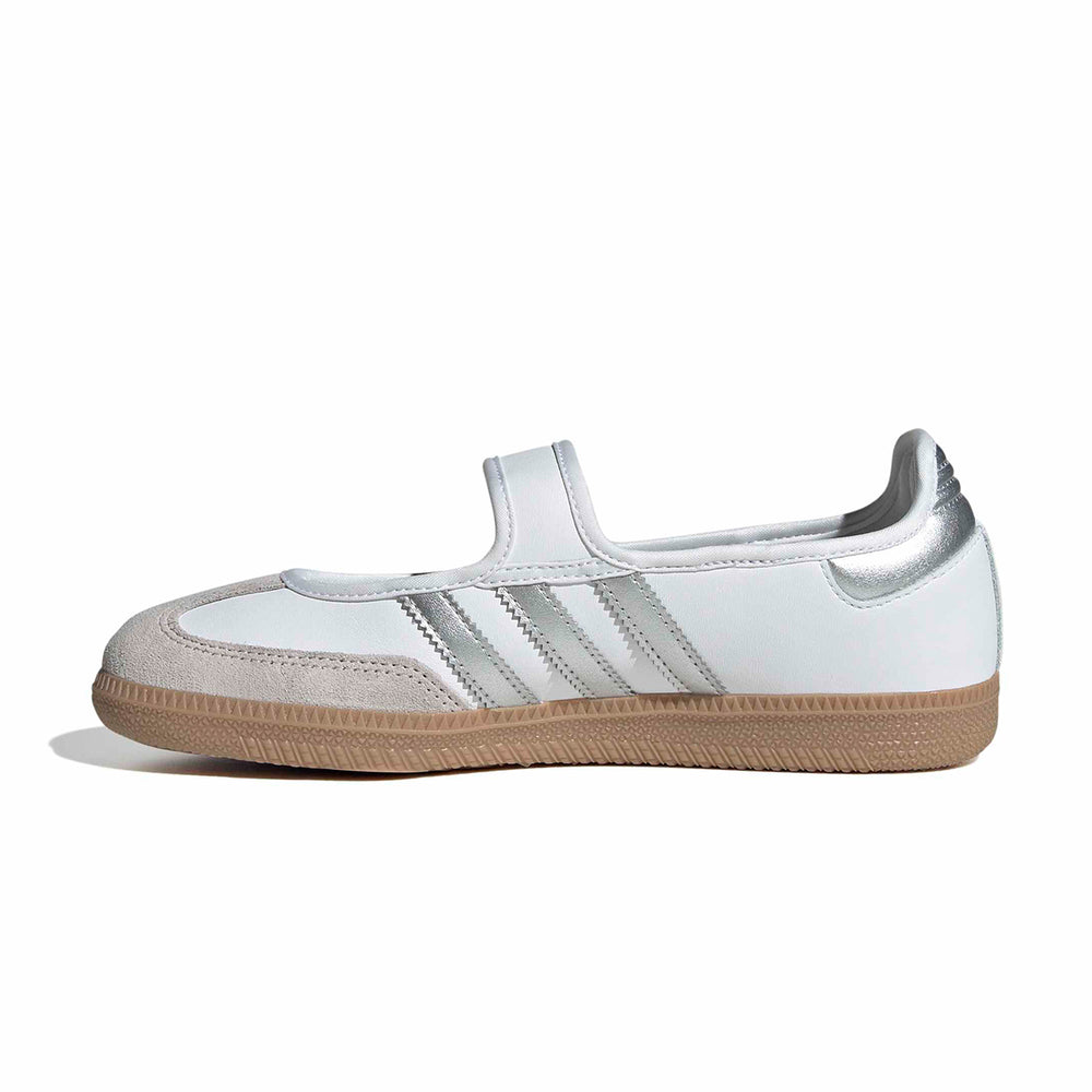 Adidas Samba Jane White Sliver Metallic