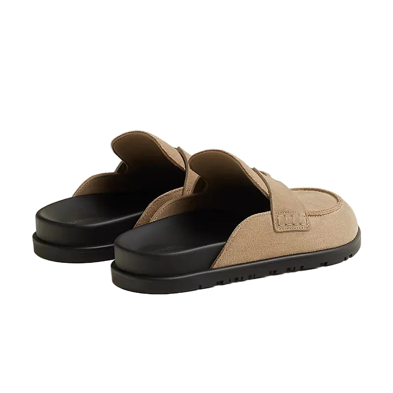 Hermes Go mule beige camel
