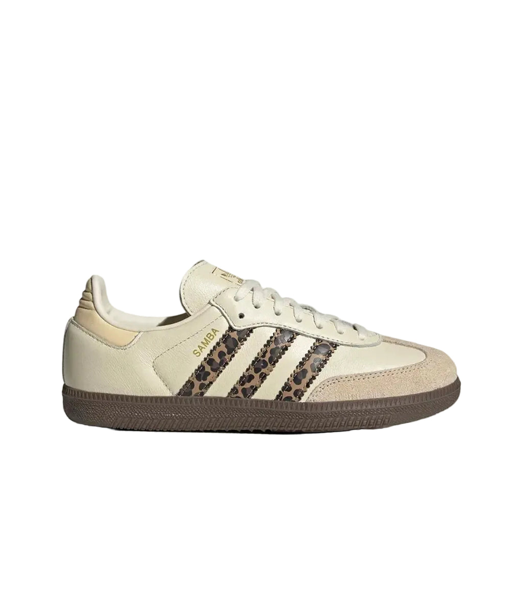 Adidas Samba OG bege /animal print