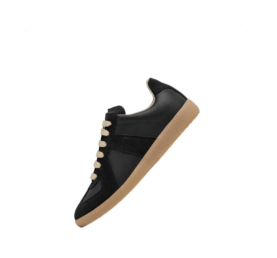 Maison Margiela - Replica leather and suede sneakers