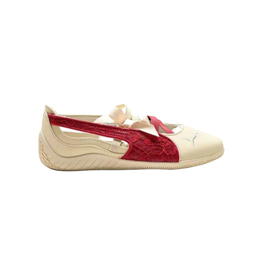 Puma Speedcat Ballet Lace Ribbon Beige