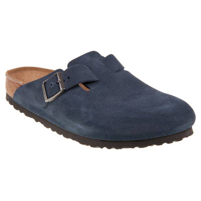 Birkenstock Boston Weichbettung Navy Tonal