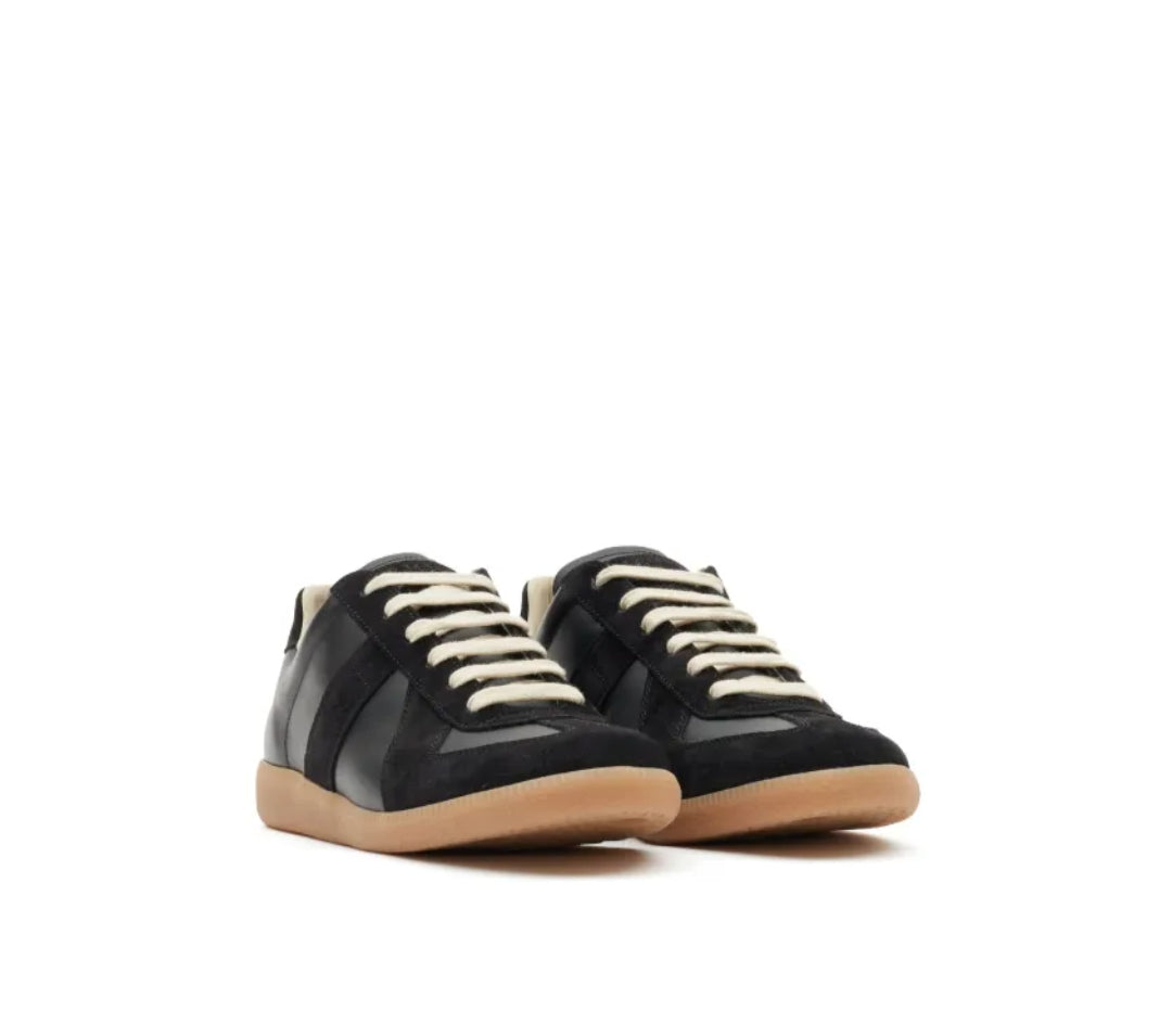 Maison Margiela - Replica leather and suede sneakers