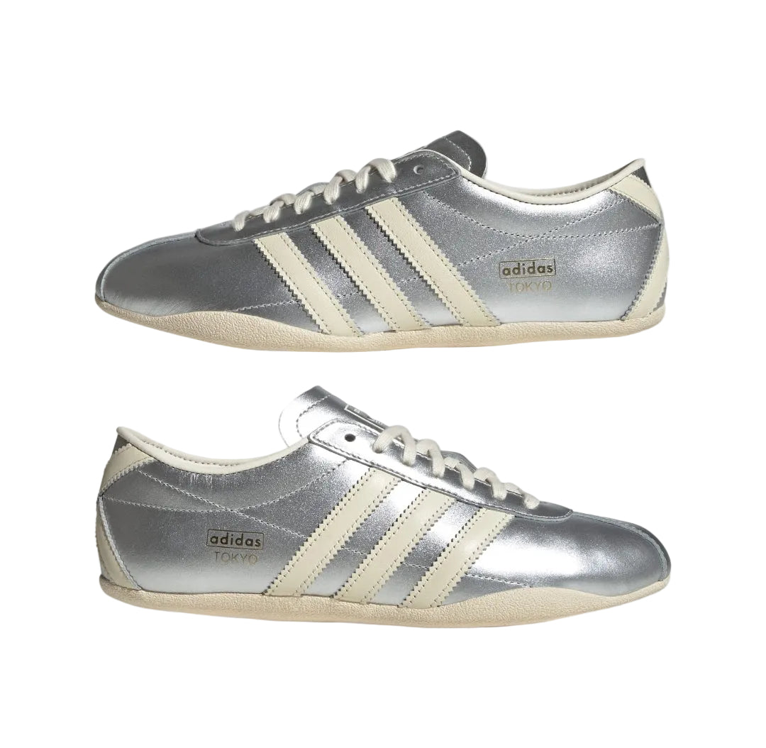 Adidas Tokyo Silver Metallic / Cream White / Gold Metallic