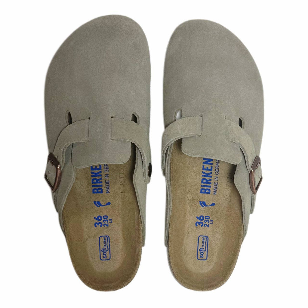 Birkenstock Boston Suede  Khaki