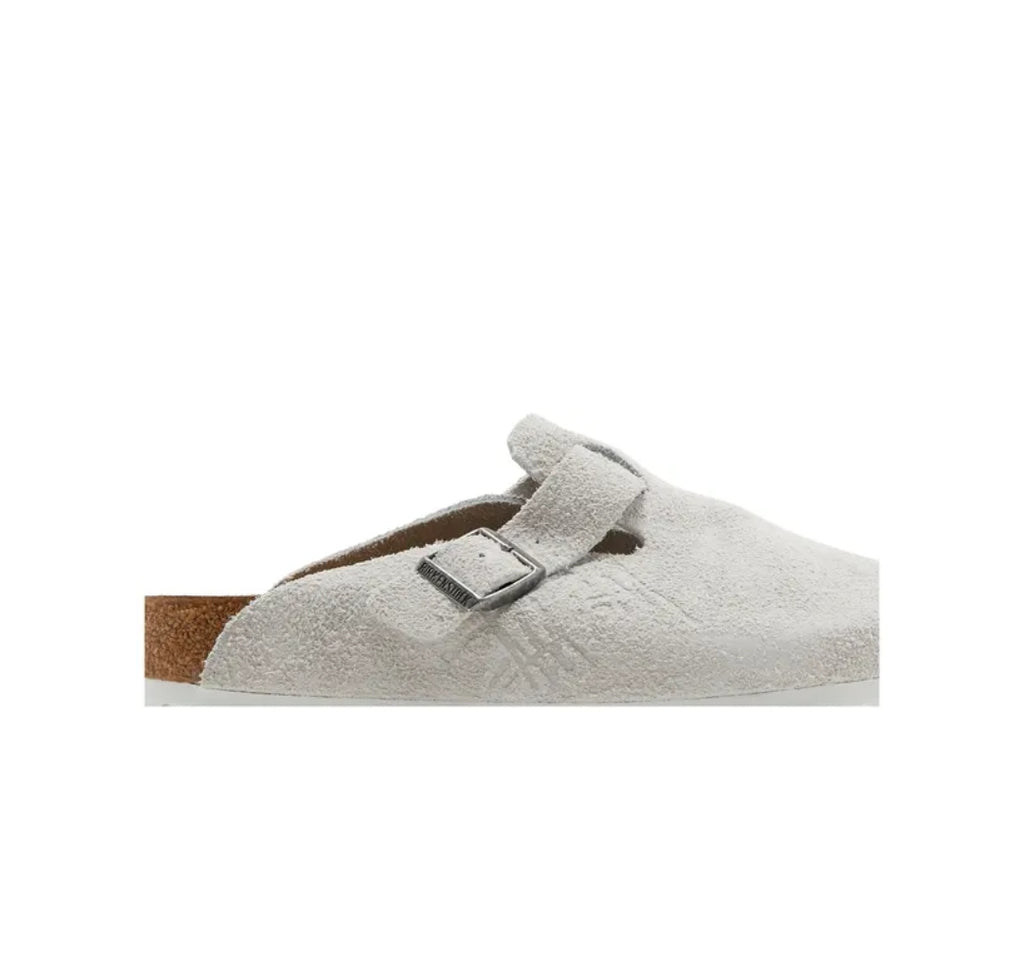 Stussy X Birkenstock 
Boston Bs Retro White