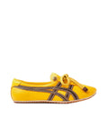 Versace x Onitsuka Tiger - TAI-CHI Sakura Nappa Brown / Yellow Low Top Sneakers
