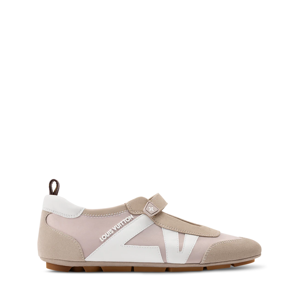Louis Vuitton LV Sneakerina Mary Jane Beige