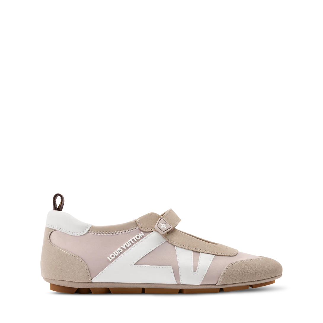 Louis Vuitton LV Sneakerina Mary Jane Beige