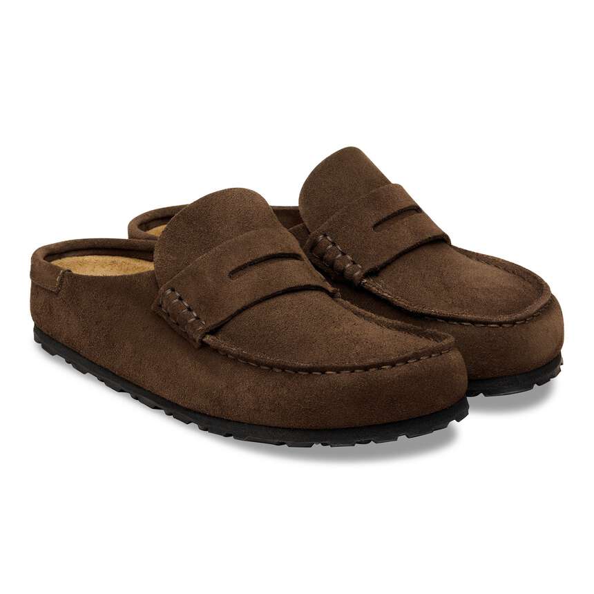 Birkenstock Naples Suede leather Brown