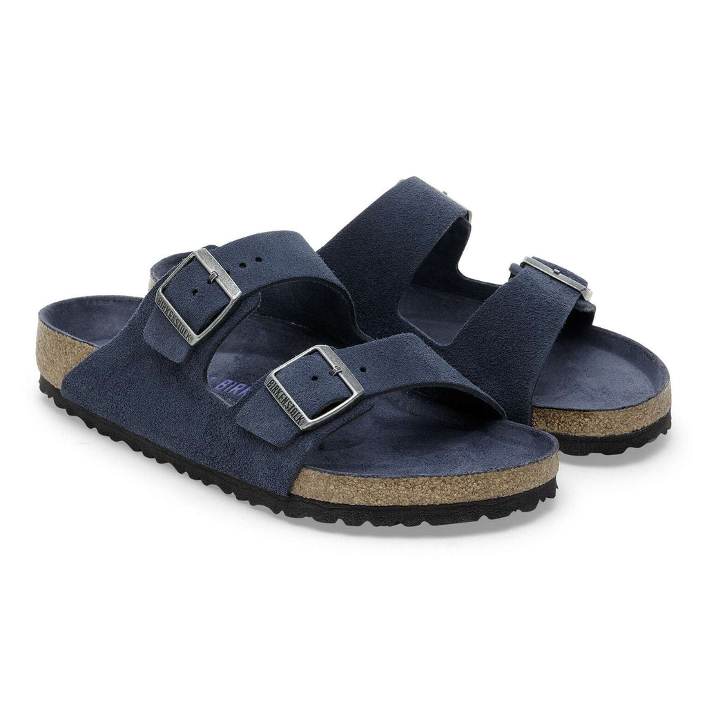 Birkenstock Arizona soft sole Suede leather New Navy Tonal