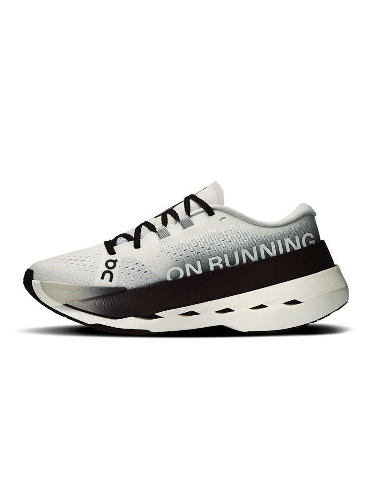 On Cloudboom Max White-Black