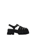 Prada Monolith rubber black sandals