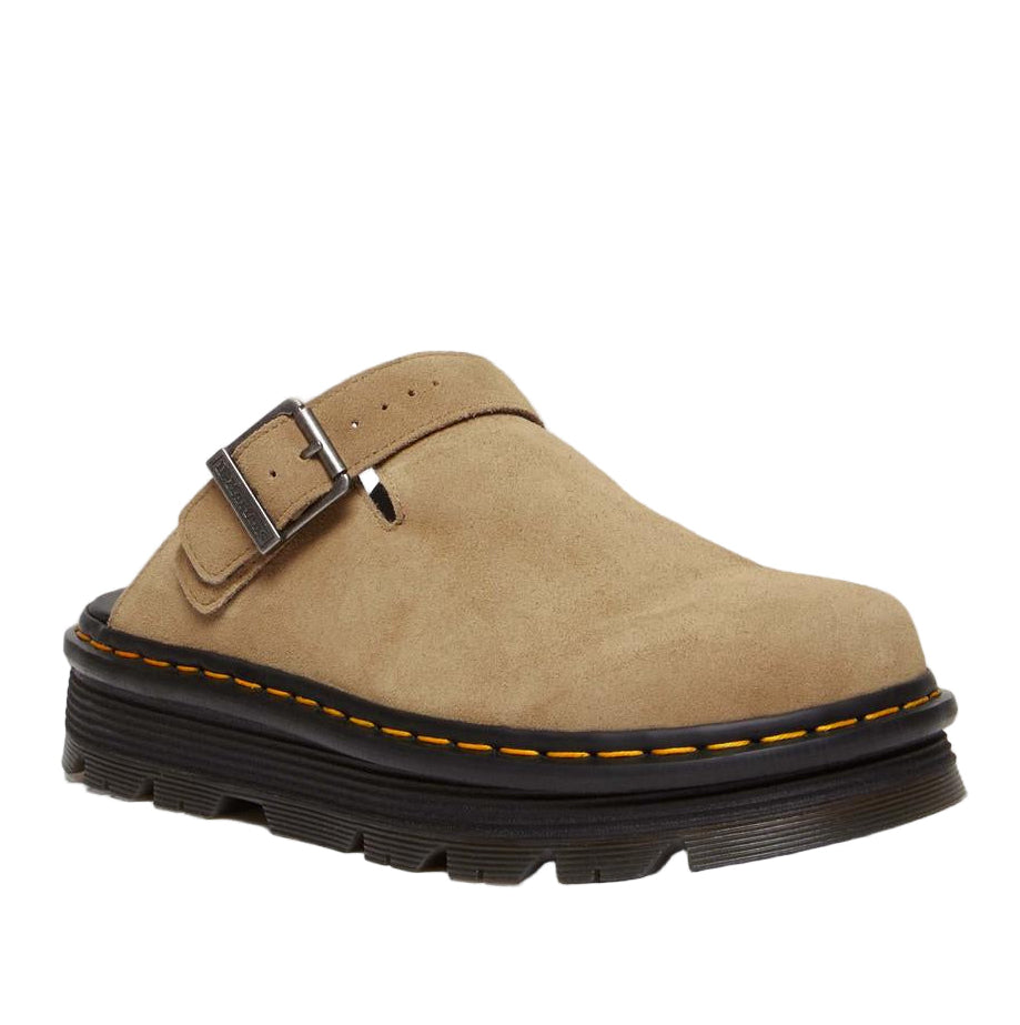 Dr Martens Zebzag Suede Casual Slingback Platform Mules