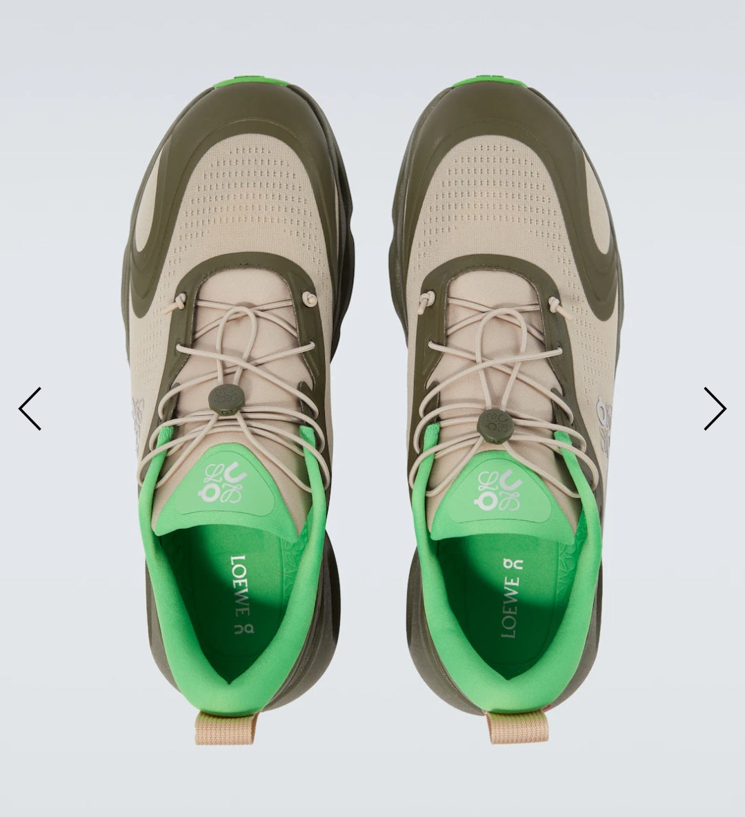 On Running Cloud solo
Loewe Khaki Green Sand
