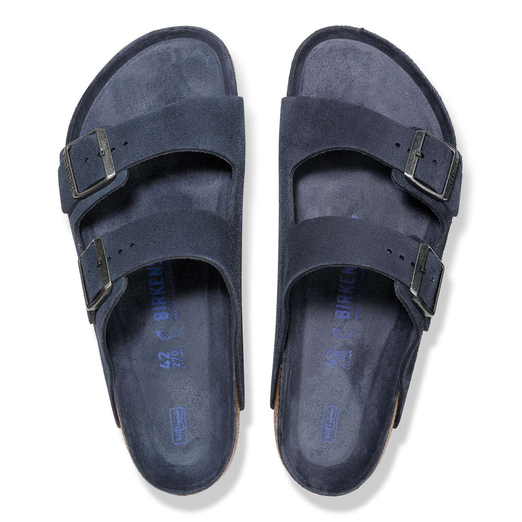Birkenstock Arizona soft sole Suede leather New Navy Tonal