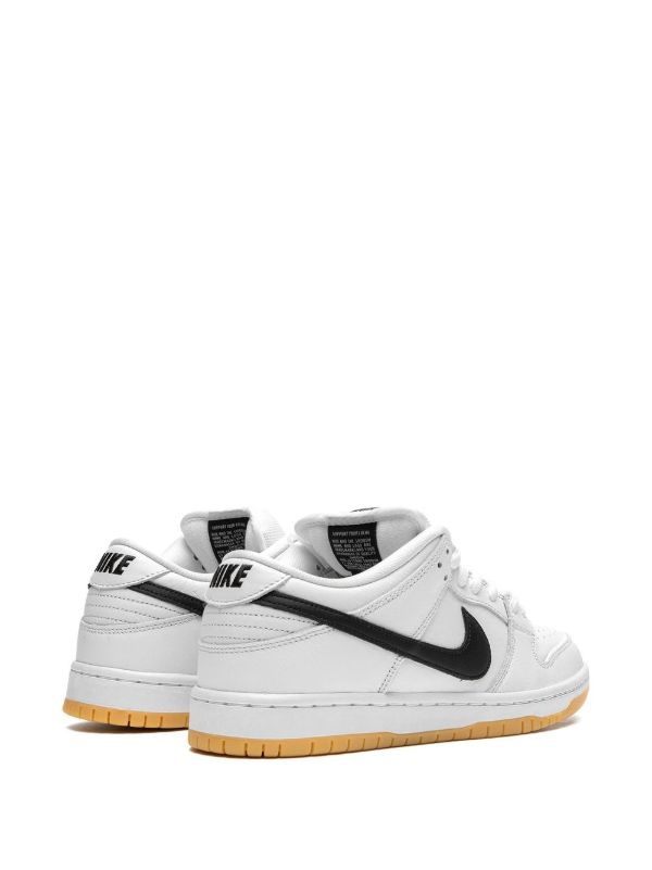 Nike dunk Sb low white gum