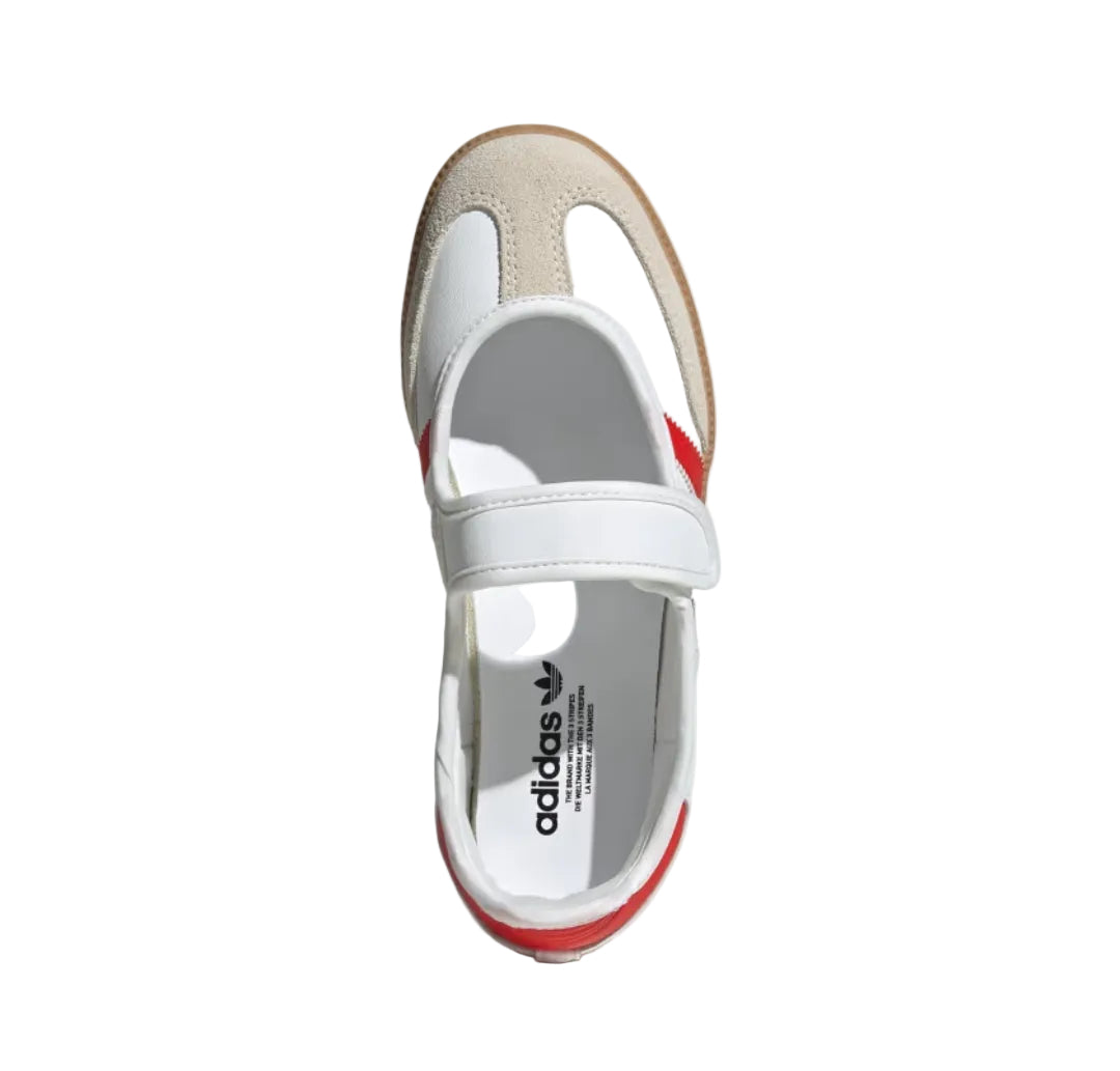 adidas Samba Jane White Red Gum