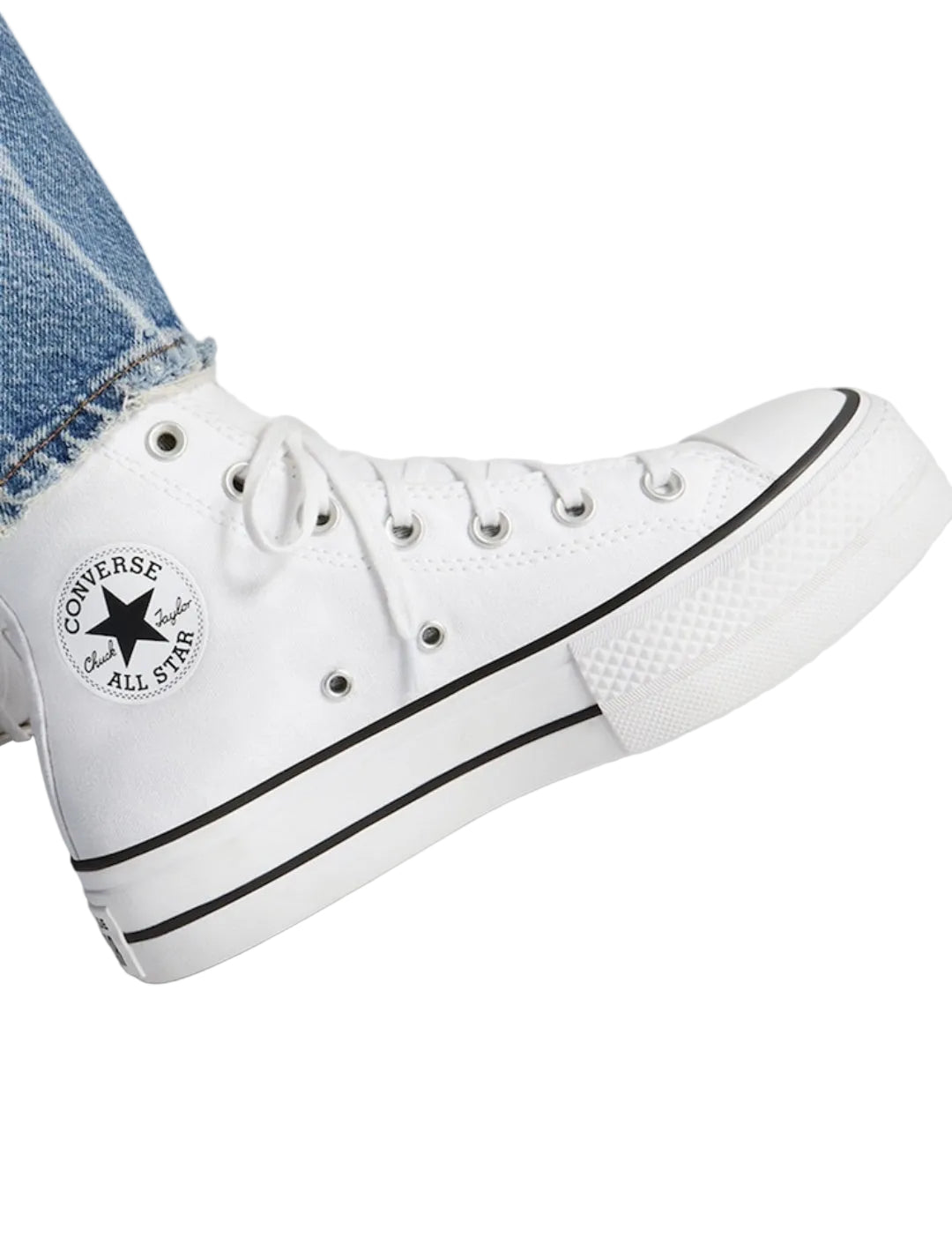 Converse Chuck Taylor All Star Lift Hi in White