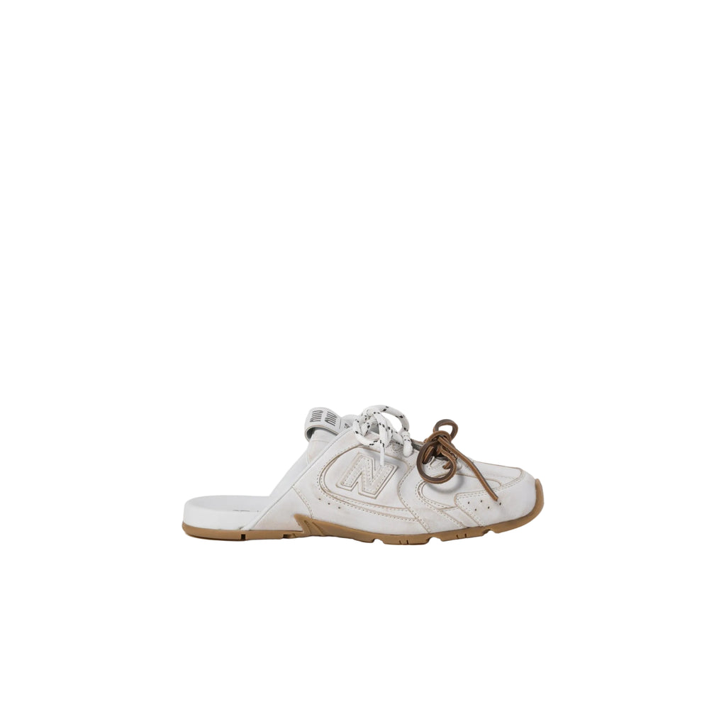 New Balance X Miu Miu 530 SL deco calf leather mules