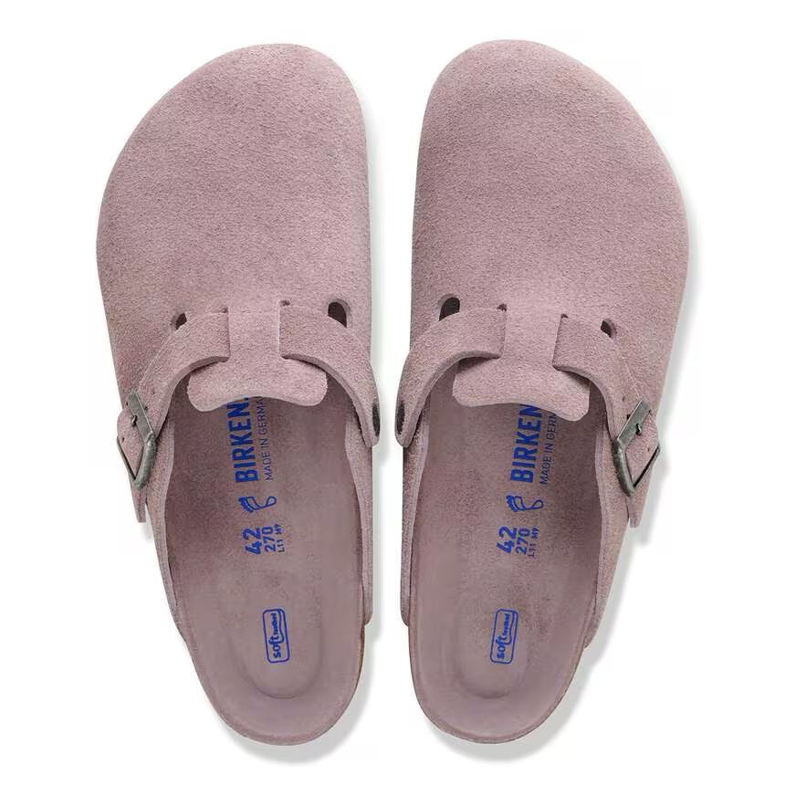Birkenstock Boston Faded Purple Tonal FB