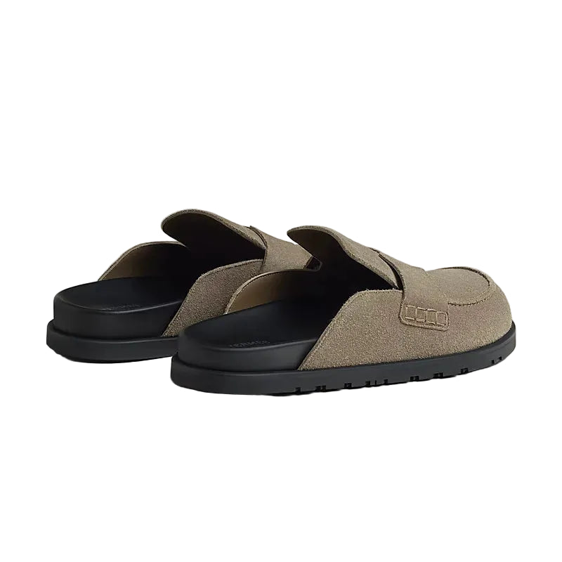 Hermes Go mule étoupe