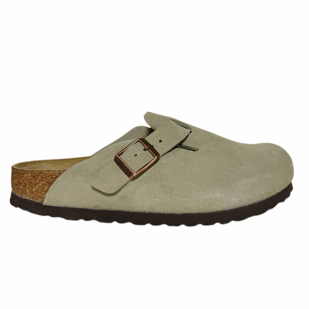 Birkenstock Boston Suede  Khaki