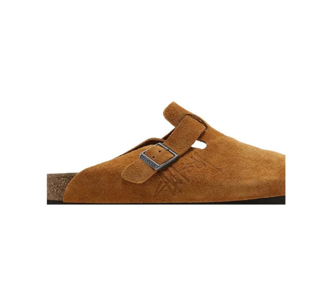 Stussy X Birkenstock Boston Bs Mink