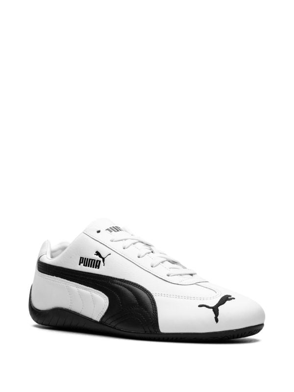 Puma Speedcat Leather Sneakers Black and white