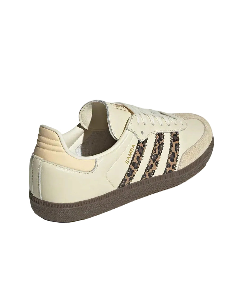 Adidas Samba OG bege /animal print