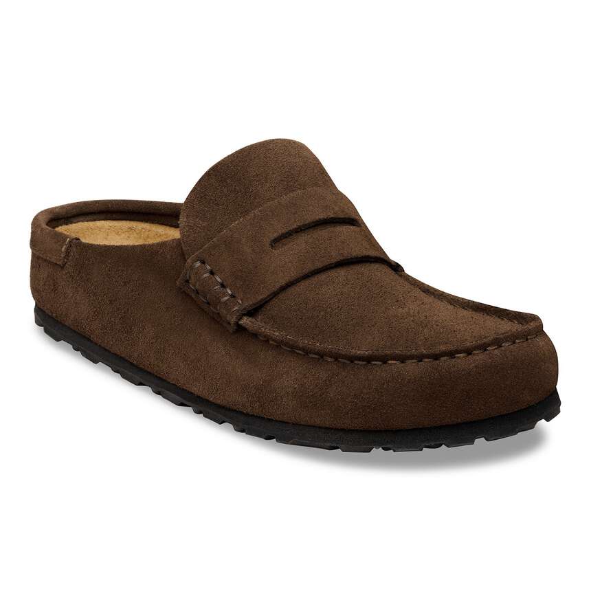 Birkenstock Naples Suede leather Brown